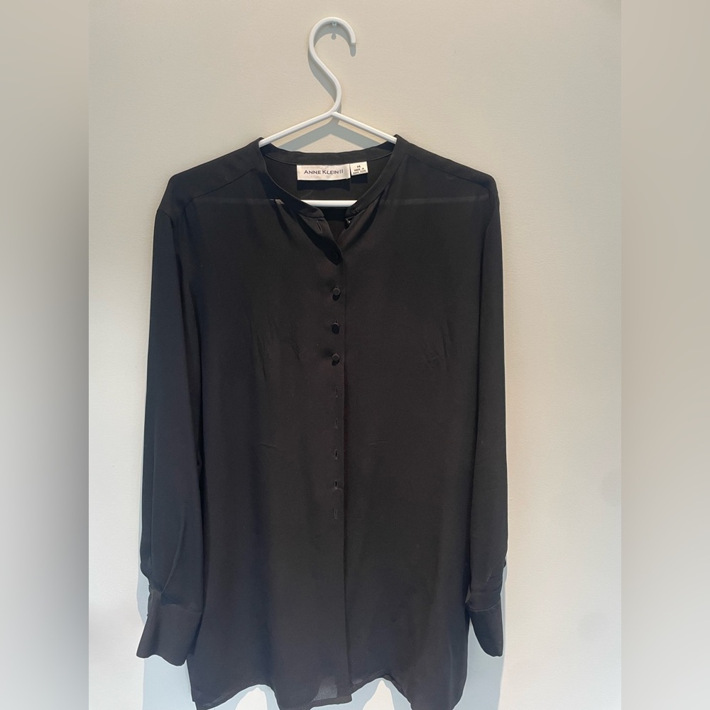 Anne Klein Crepe Tunic, size 14